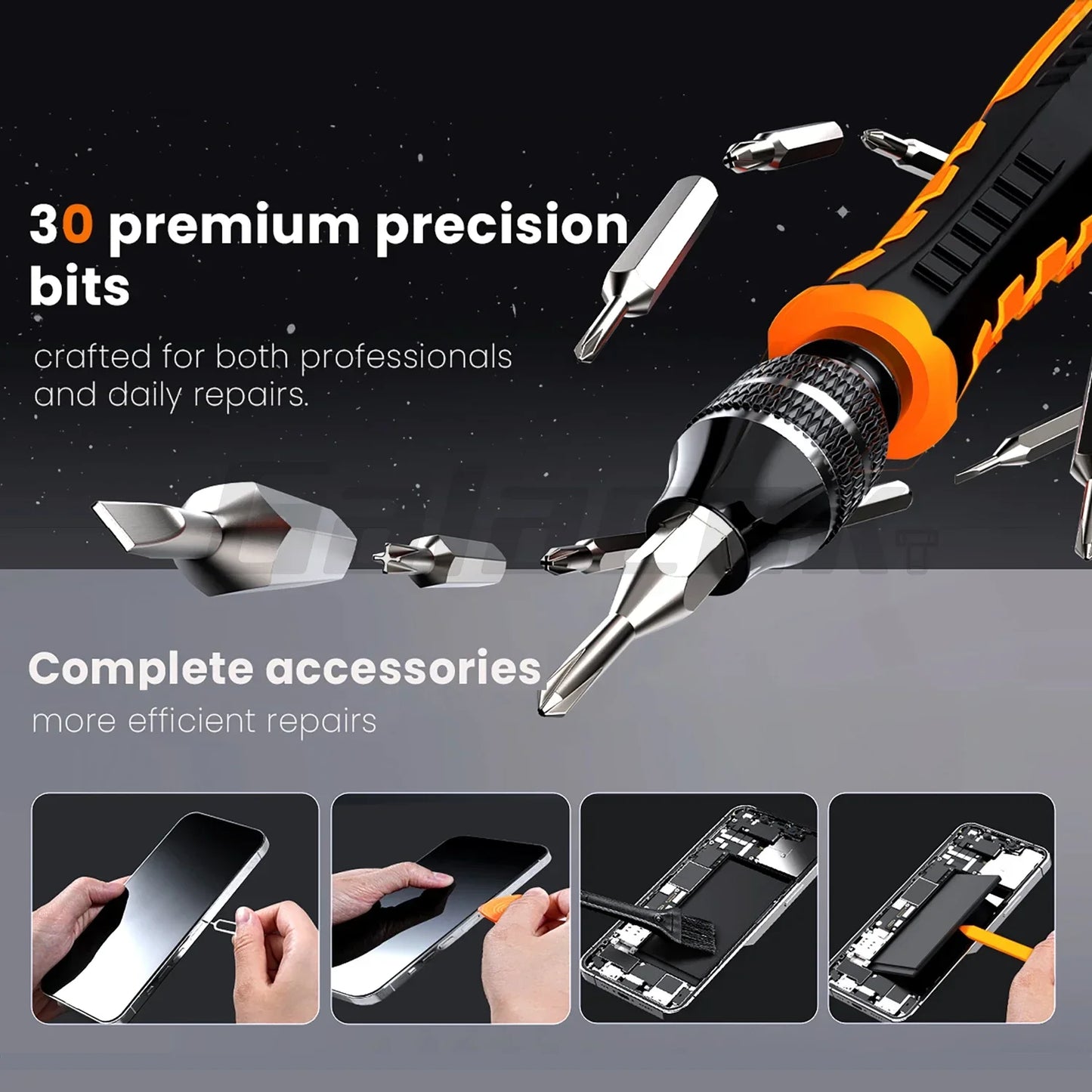 40 in 1 Precision Screwdriver Sets Phone Repair Tools Kit Multifunctional Hand Tools Set of DIY for Macbook Watch PC Electronic