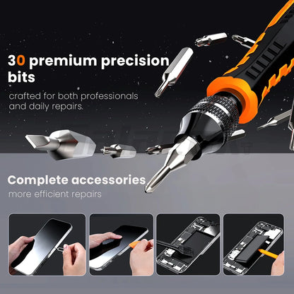 40 in 1 Precision Screwdriver Sets Phone Repair Tools Kit Multifunctional Hand Tools Set of DIY for Macbook Watch PC Electronic