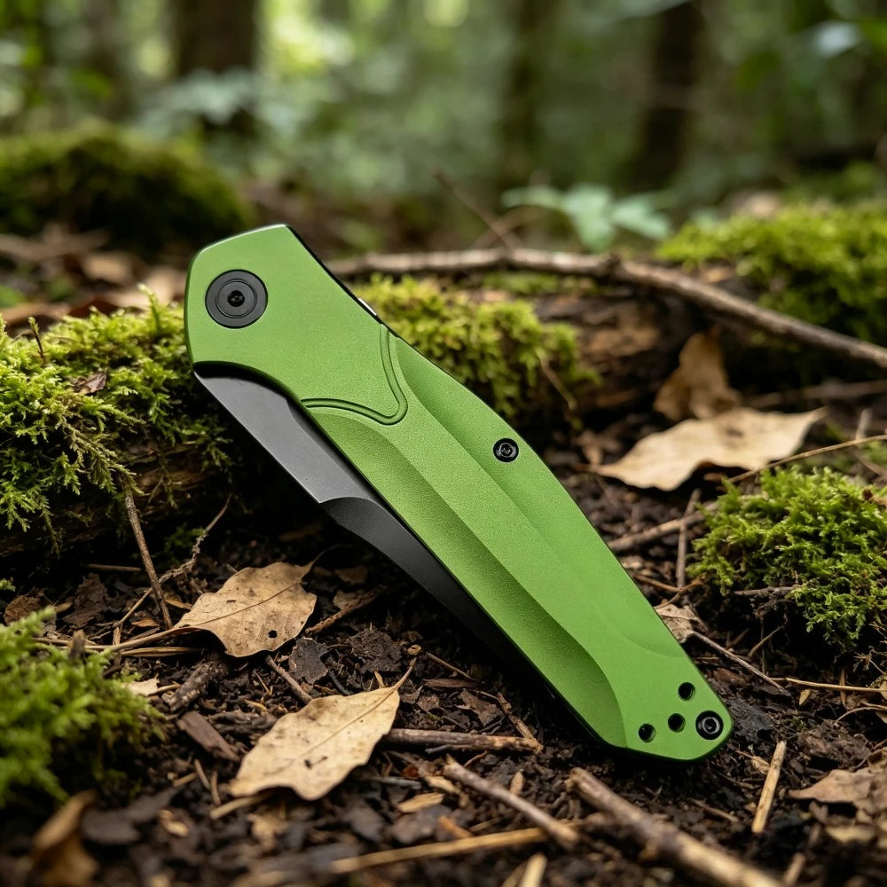 Compact Portable 9400 Folding Knife D2 Blade Aluminum Handle Outdoor Multi-functional Practical EDC Tool
