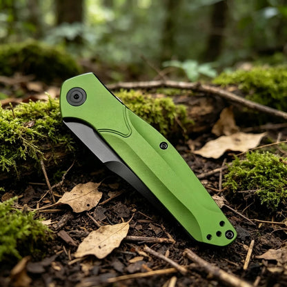 Compact Portable 9400 Folding Knife D2 Blade Aluminum Handle Outdoor Multi-functional Practical EDC Tool