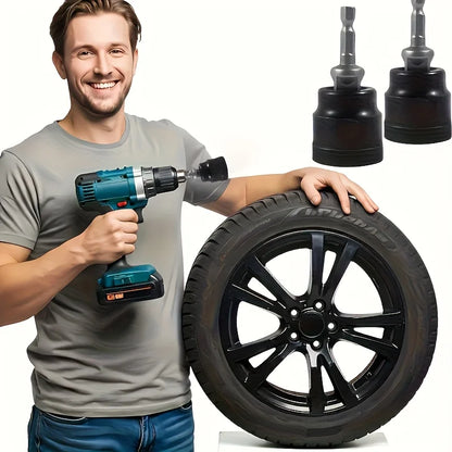 Car Jack Special Socket Wrench, Electric Drill Power Wrench for Easy Removal Tool with Lifting Assistance, Home Car Repair Tool