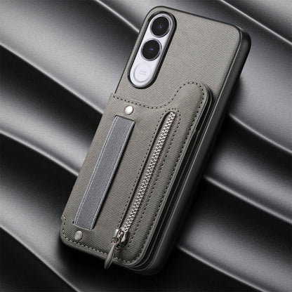 Flip Wallet Card Cover For Vivo V70 FE Leather Elasticity Wristband Magnetic Shockproof Case For Vivo V70FE Stand Phone Shell