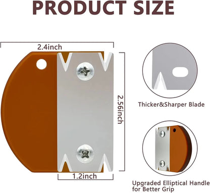 Woodworking Trimmer Chamfering Fillet Scraper Board Deburring Tool - Edge Corner Planer & Specialty Edge Banding Knife