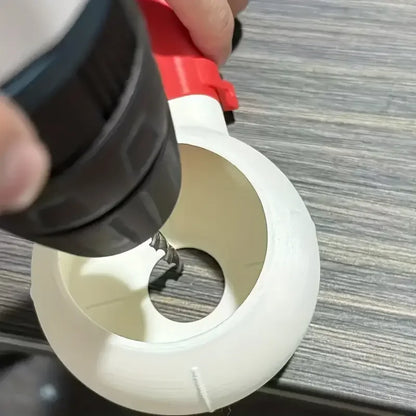 Rotary Nozzle Drill Dust Collector - Rotating Tilt Design Keeps Dust Contained, Efficient & Easy Clean, for DIY/Construction