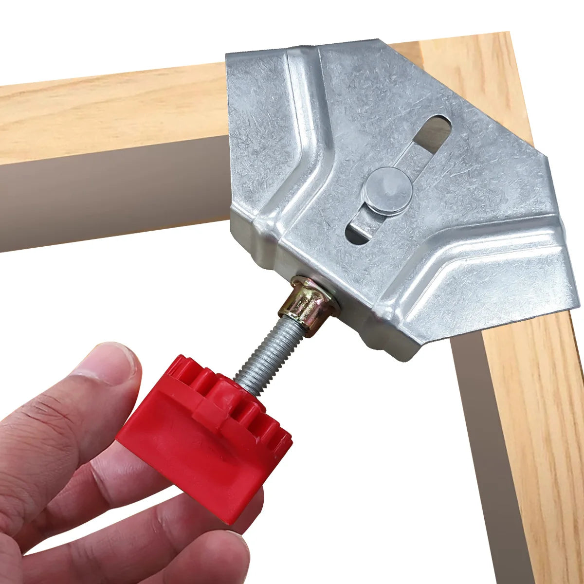 Corner Clamps For Woodworking 90 Degree Right Angle Clamp with Adjustable Swing Jaw For Wood Metal Pipe Steel Rod Glass Diy