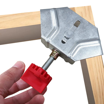 Corner Clamps For Woodworking 90 Degree Right Angle Clamp with Adjustable Swing Jaw For Wood Metal Pipe Steel Rod Glass Diy