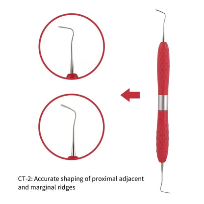 Dental Resin Spatulas Filler 1PC Composite Resin Filling Instruments Resin Knife  Aesthetic Restoration Dentistry Tool