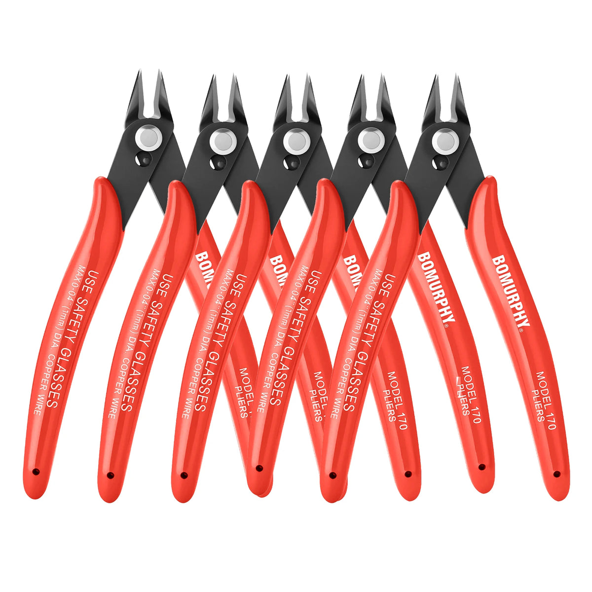 170 Diagonal Cutters Green Handle Mini Wire Cutting Pliers for Hand Tools DIY