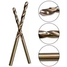 10pcs/set HSS M35 Cobalt Drill Bit 1mm 1.5mm 2mm 2.5mm 3mm Cobalt Coated Drill Bit Power Tool For Metal Stainless Steel Drilling