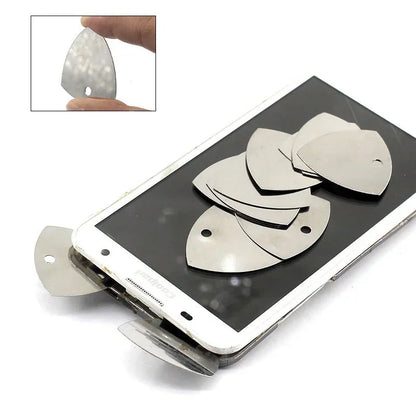 Metal Phone Opening Tools 10/20/50PCS Metal Guitar Picks Pry Opener for iPhone iPad Tablet PC Disassemble Repair Tool Kit