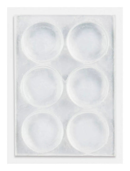 Scotch Clear Adhesive Bumper Pads 40 PCS, Self-Stick Rubber 1/2" Round, [3]