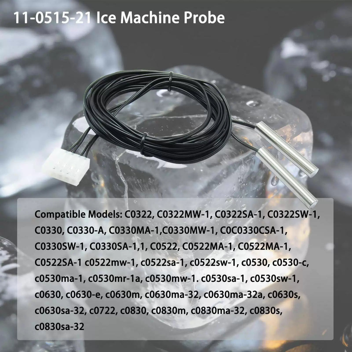 Scotsman 11-0515-21 Ice Maker Temperature Sensor Probe Replacement Kit [3]