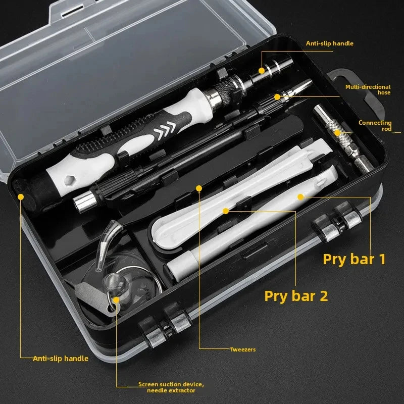 115-in-one Cross-border Watch, Computer and Mobile Phone Disassembly and Repair Hardware Tools Screwdriver Set Tool Kit Tool Set
