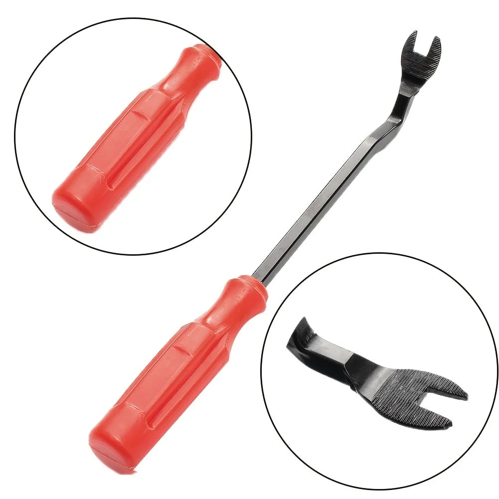 12pcs Auto Door Clip Panel Trim Removal Tools Kits Navigation Blades Disassembly Plastic Car Interior Conversion Repairing Tool