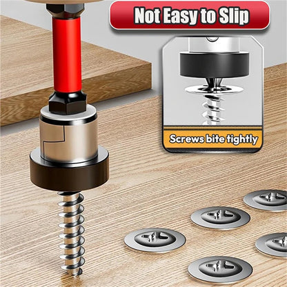 1/3/5pc Magnetic Drywall Screw Setter Bits PH2 Positioning Bits with Removable Aluminum Collar for Sheetrock Plasterboard Screws