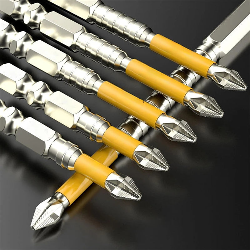 Non-slip PH2 Magnetic Batch Head Cross Screwdriver Hardness Drill Bit Screw Driver Hand Tools 25/50/65/70/90/150mm