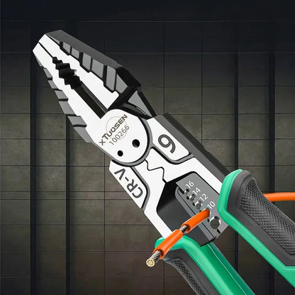 Multifunctional Heavy Duty Alloy Wire Cutters Diagonal Needle Nose Pliers Hardware Tools Universal Electrician Wire Pliers