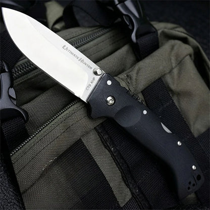 Camping Pocket Knife Outdoor Multifunctional Folding Knife Survival EDC Tools Portable with Reversible Clip