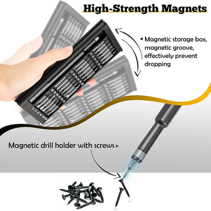 49 in 1 Precision Screwdriver Set Mini Precision Hand Tools for Computer, iPhone, iPad, Laptop, PS4, PS5, Xbox, Mobile Phone,