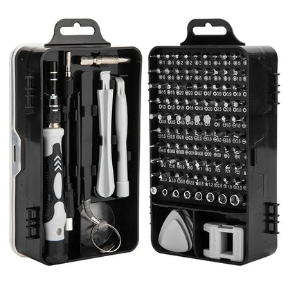 115-in-one Cross-border Watch, Computer and Mobile Phone Disassembly and Repair Hardware Tools Screwdriver Set Tool Kit Tool Set