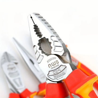 Multifunction Wire Stripper Diagonal Pliers Wire Cutter Long Nose Pliers Side Cutter Cable Shears Electrician Hand Tools