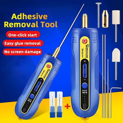 MECHANIC IR10 PRO Electric Glue Remover 6in1 3-Gear Adjustable Screw Extractor Kit for Mobile Phone Screen Glue Removal Polish