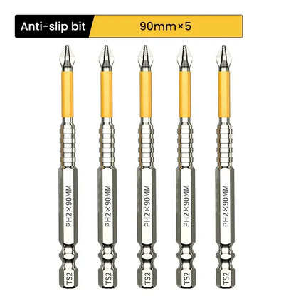Non-slip PH2 Magnetic Batch Head Cross Screwdriver Hardness Drill Bit Screw Driver Hand Tools 25/50/65/70/90/150mm