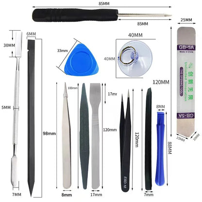 14/20/23 IN 1 Screen Opening Mobile Phone Combination Disassemble Repair Kit For iPhone Multi Function Remove Screen Repair Tool
