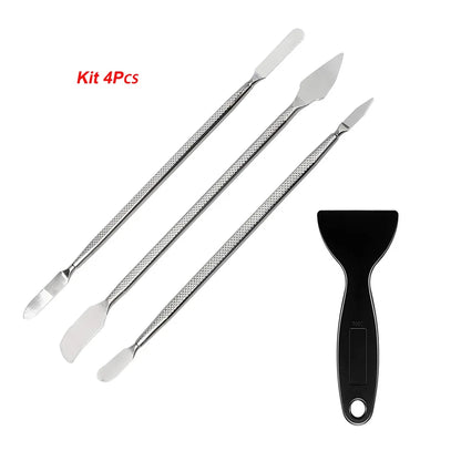 Spudger Pry Tool Kit Metal Spudger Ultra-Thin Prying Opening Tool for iPhone Laptop iPad Cell Phone Computer Repair Tool Kit