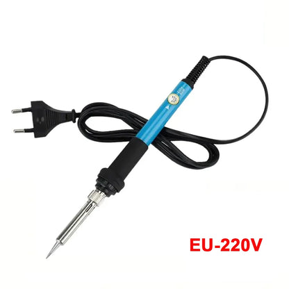 Adjustable Temperature Electric Soldering Iron 60W Electric Soldering Iron Welding Solder Repair Tool (Note Your Local voltage)