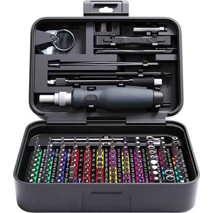 Mini Precision Screwdriver Set 132 in 1 Micro Magnetic Repair Tool Kits with Storage Box 108 Bits Small Screw Driver Tool kits
