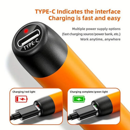 USB Rechargeable Mini Soldering Iron  Adjustable Temperature Soldering Tool with Accessories, Perfect for DIY Projects & Repairs