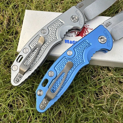 Hinderer XM18 Multi-functional Folding Pocket Knife D2 Steel Blade T6 Aluminum Handle Outdoor Camping Cutting Knives Escape Tool