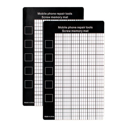 Magnetic Screw Mat Memory Chart Work Pad Working Memory Pad For Little Small Screws Holds Mobile Phone Repair Tool 145×90mm