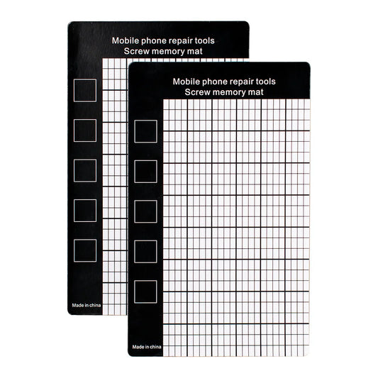 Magnetic Screw Mat Memory Chart Work Pad Working Memory Pad For Little Small Screws Holds Mobile Phone Repair Tool 145×90mm