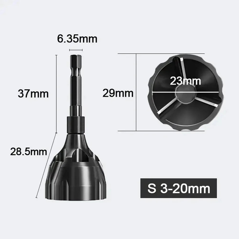 Deburring and Chamfering Machine Outer Circle Chamfering Thread Fillet Trimming Screw and Bolt Trimming Drilling Tool