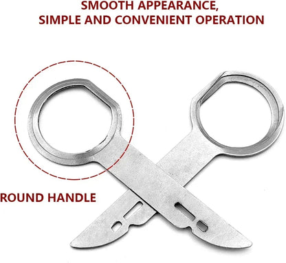 4Pcs Car Radio Removal Tool Stereo Release Keys Auto Stereo Install & Removal Repair Accessories