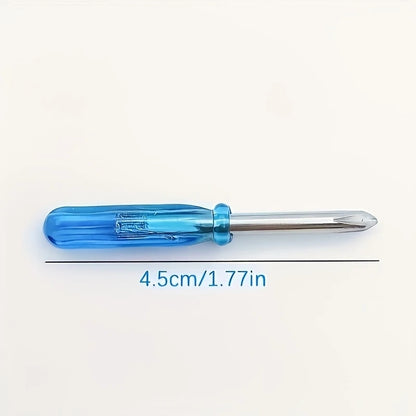 10pcs Mini Screwdriver Set, Suitable for Toy Repair and DIY — Including 2 Millimeter-sized Micro Flat-head and Cross-head Screwd