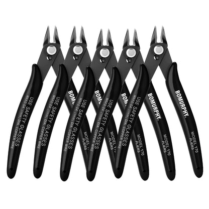 170 Diagonal Cutters Green Handle Mini Wire Cutting Pliers for Hand Tools DIY