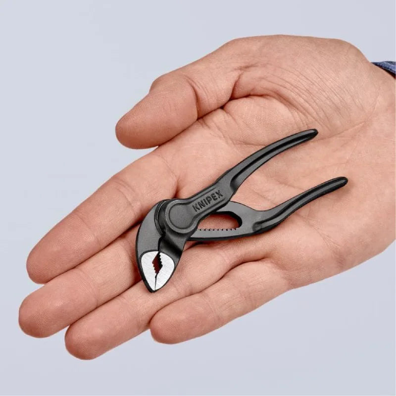 KNIPEX Cobra 87 00 100 XS Pipe Wrench 4 Inch