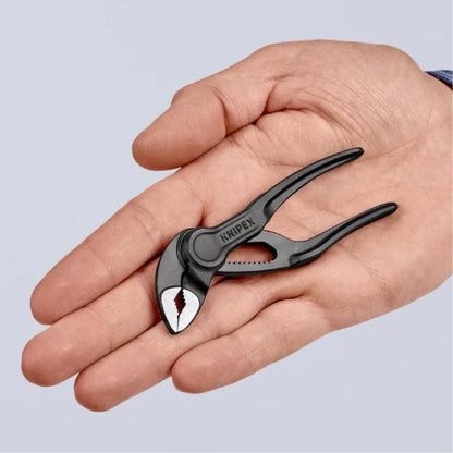 KNIPEX Cobra 87 00 100 XS Pipe Wrench 4 Inch