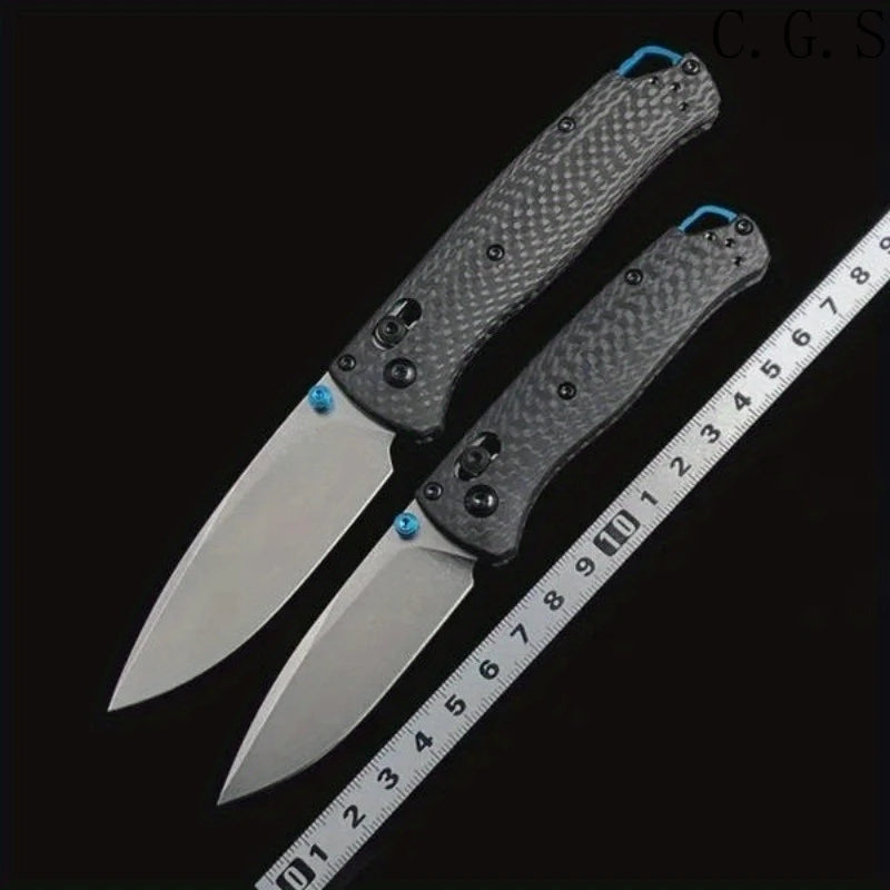 AXIS LOCK BM 533-3/535-3 Carbon Fiber Handle Outdoor Camping Multi-function EDC Pocket Folding Knife Men's Gift