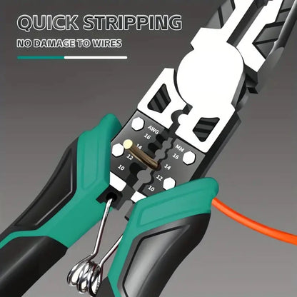 Multifunctional Heavy Duty Alloy Wire Cutters Diagonal Needle Nose Pliers Hardware Tools Universal Electrician Wire Pliers Set
