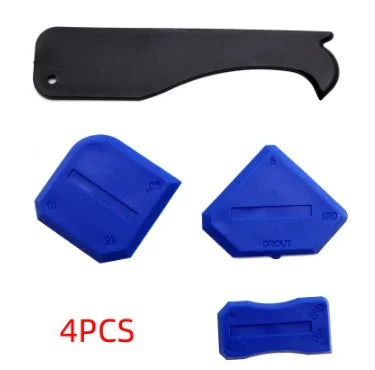 5-in-1 Silicone Caulking Tool | Sealant Finishing Tool | Glue Angle Scraper Tool For Window And Sink Renovations