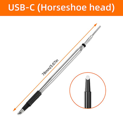 Soldering Iron Mini Small Soldering Iron Set Portable Household Type-C Interface 600mAh Battery Adjustable Temperature