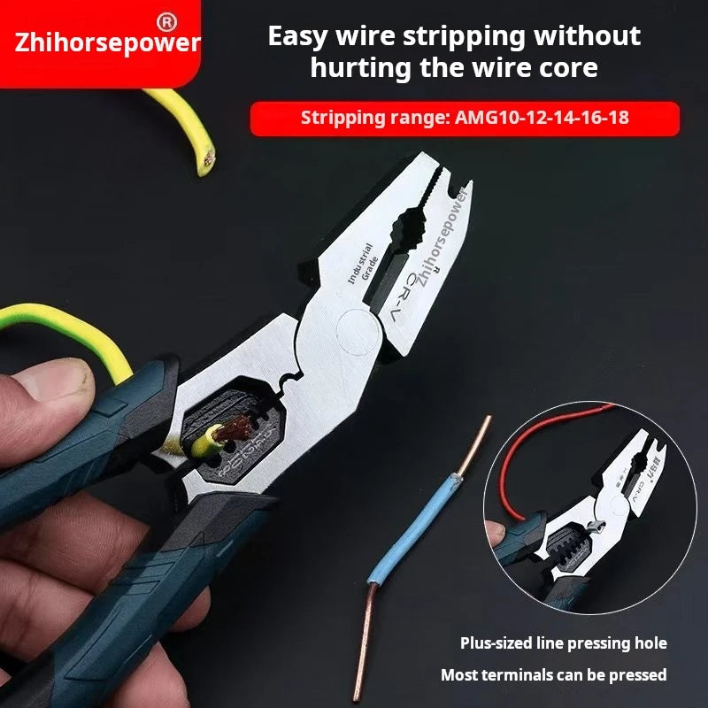 Elbow Heavy Duty Industrial Multifunctional Wire Cutter Wire Strippers Nail Removal Tool Special Tools for Construction Workers