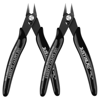 Mini Pointed Nose Pliers Model Pliers,1 Pair,Wire and Cable Cutter,Metal,Horizontal Pliers,Convenient, Durable and Reliable Tool