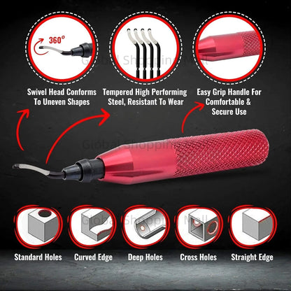 RB3000 Metal Hand Burr Trimming Knife Plastic Metal Wood Deburring Tools Rough Edge Remover Pipe Trimmer