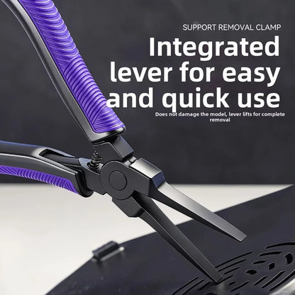 Ultralight CR-V Alloy Steel 3D Printing Support Removal Pliers with Ergonomic Comfort Grip and Flat Head Precision Cutting