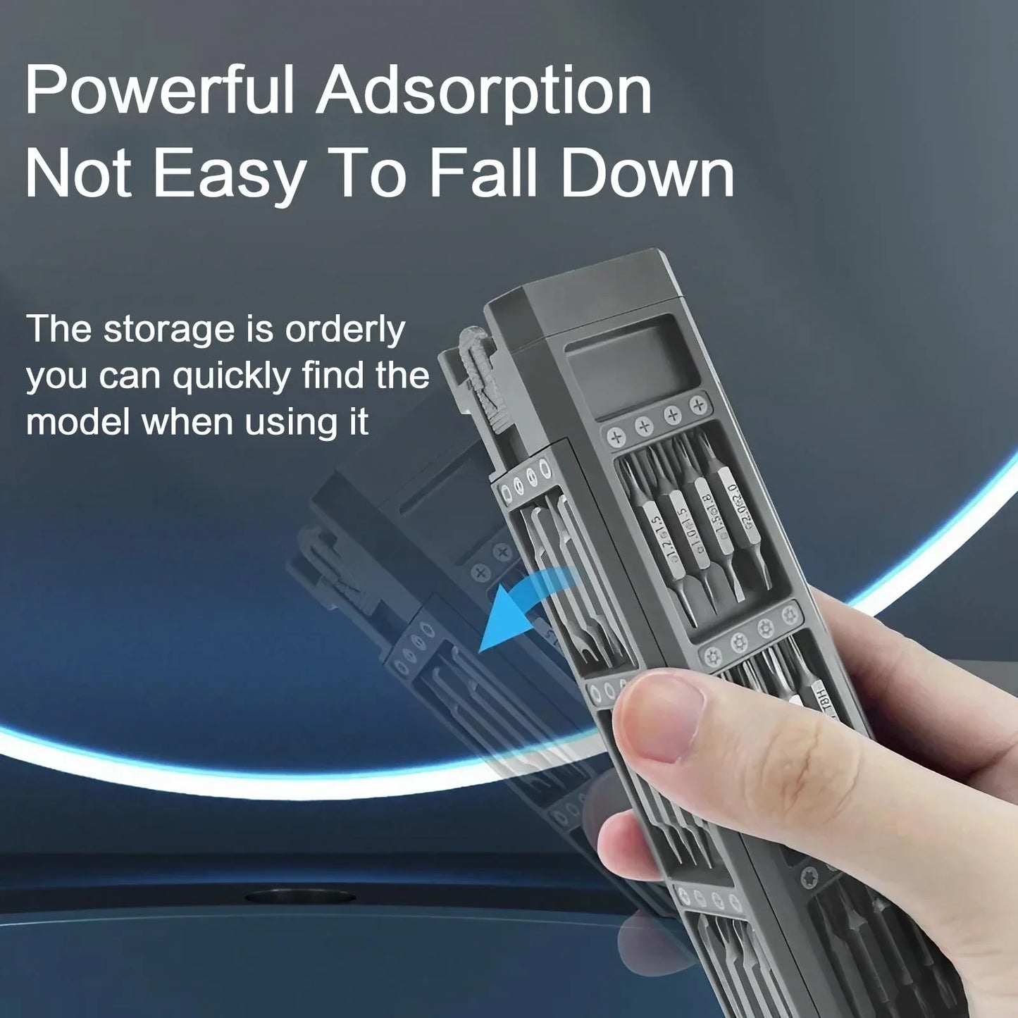 Precision Electric Screwdriver Set Cordless Rechargeable Power Screw Driver Kit with Magnetic Bits for Phone iPhone Laptop Mac PC Computer Watch Camera Repair Specialty Shaped Fasteners Hardware Tools